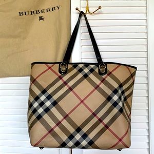 Vintage Burberry Tote